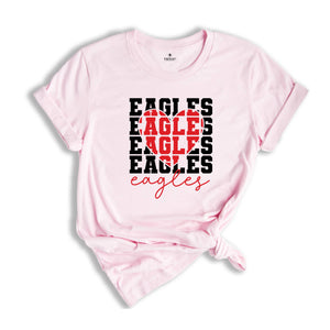 Team Mascot Shirt, Eagles Team Shirt, Eagles Football Shirt, Eagles Fan Shirt, Eagles School Shirt, Eagles School Spirit, Eagle Mascot Shirt