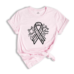 Cancer T Shirt, Cancer Warrior T-shirt, Breast Cancer Shirt, Stronger Than Cancer, Cancer Survivor T-shirt, Cancer Tee, Cancer Awareness Tee