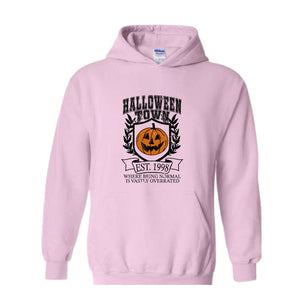 Halloween Town University Hoodie, Halloween Town EST 1998 Hoodie, Halloween Hoodie, Fall Hoodie