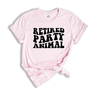 Retired Party Animal Shirt, Retired Party Animal Gift, Birthday Party Shirt, Funny Party Tee, Animal Party Gift, Animal Birthday Family Tee