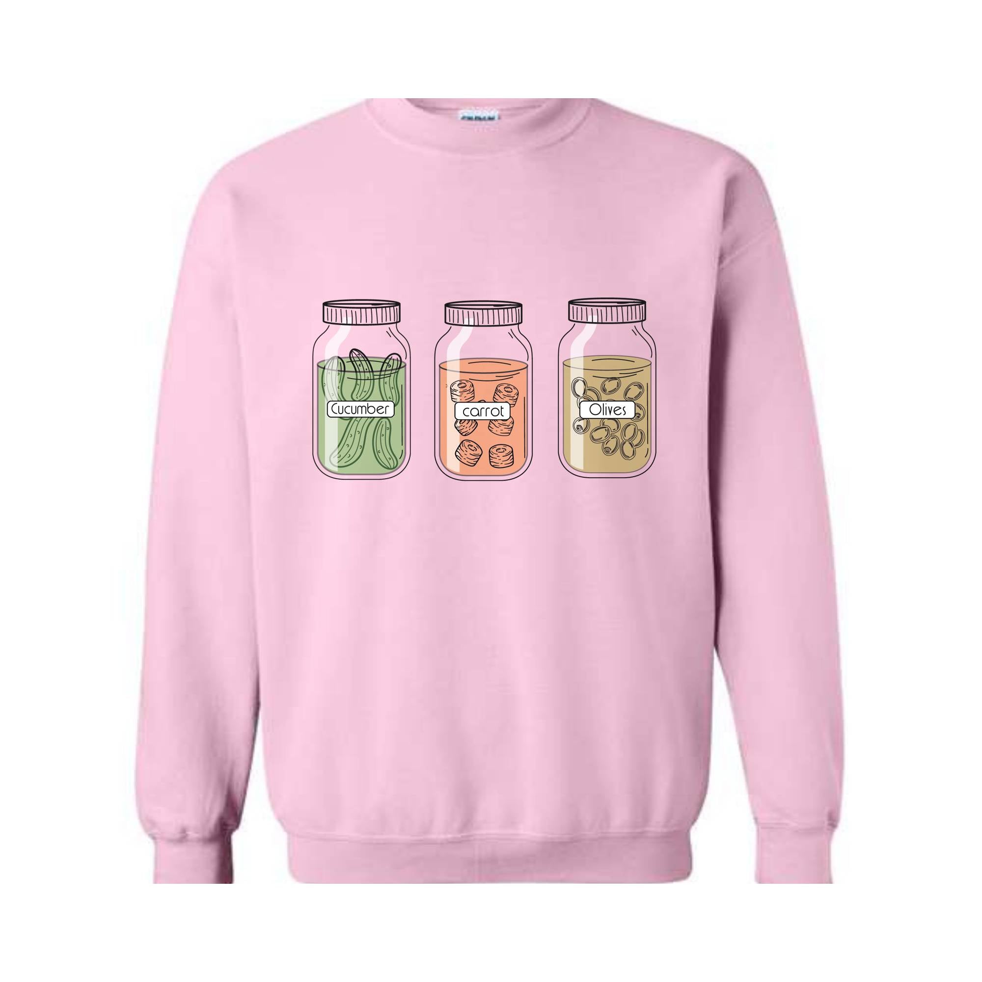 Pickels Sweater, Carrot Sweater, Cucumber Sweater, Cucumber Pickles Sweater, Pickels Lover, Trendy Sweater, Funny Sweater