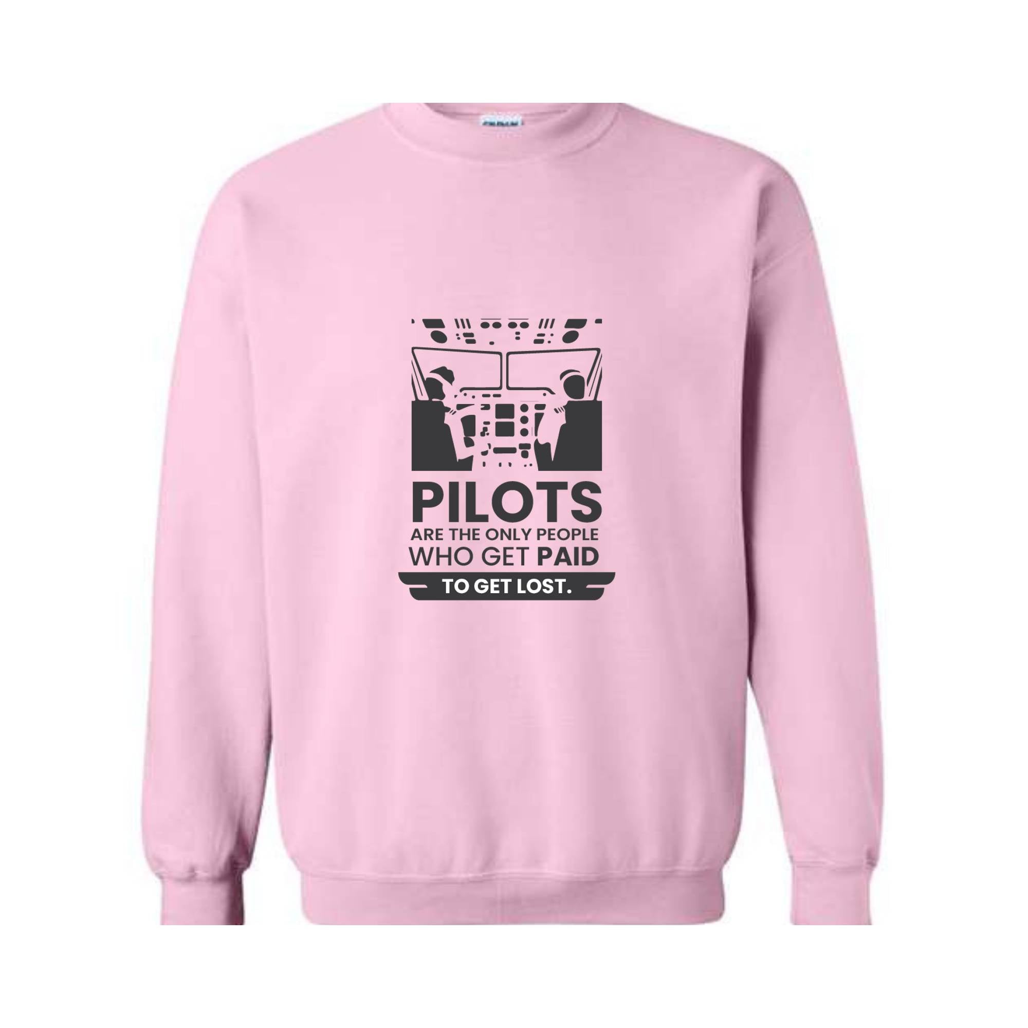 Funny Pilot Design For Men Women Airplane Airline Pilot Sweatshirt, Gift for Airplane Lover, Aviation , Funny Pilot Shirt