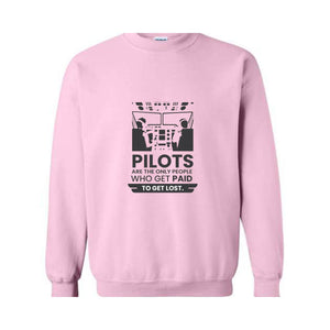 Funny Pilot Design For Men Women Airplane Airline Pilot Sweatshirt, Gift for Airplane Lover, Aviation , Funny Pilot Shirt