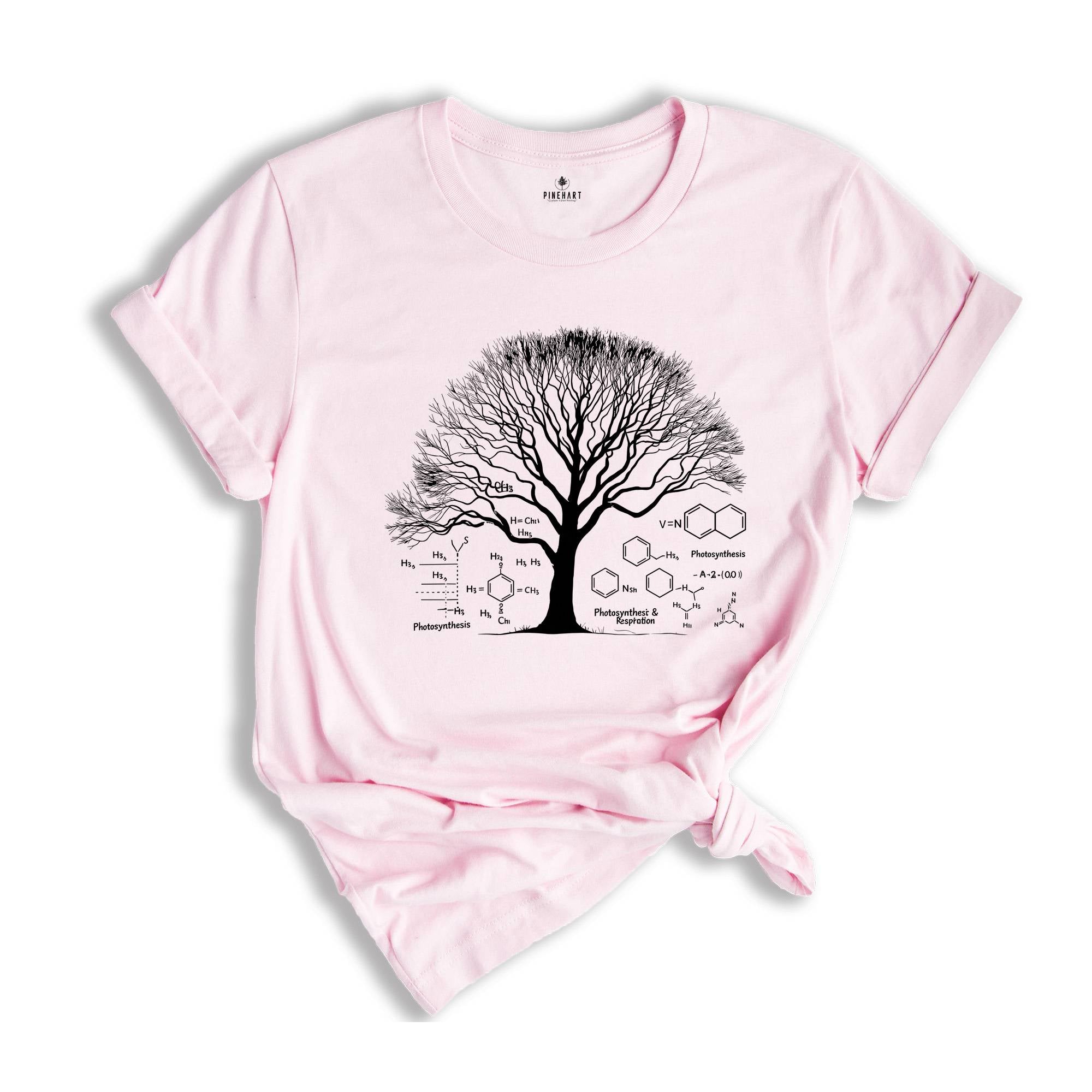 Chemistry Tree Shirt, Student Shirt, Tree Diagram & Schematics Tee, Forest Shirt, Cute Hiking Shirt, Dad Shirt, Tree Shirt, Chemistry Shirt