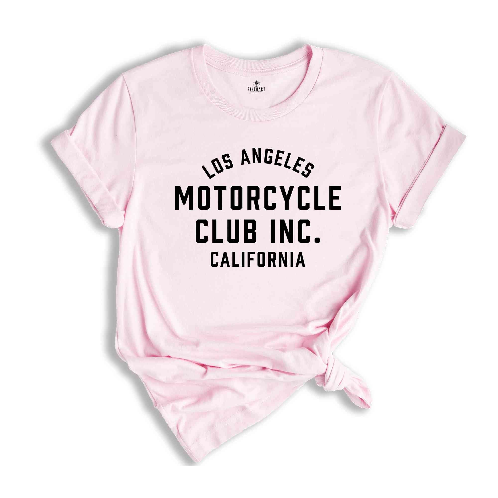 Los Angeles Motorcycle Club Inc. Shirt, Custom Motorcycle Shirt, Personalized Motorcycle Club Shirt, Custom Shirts