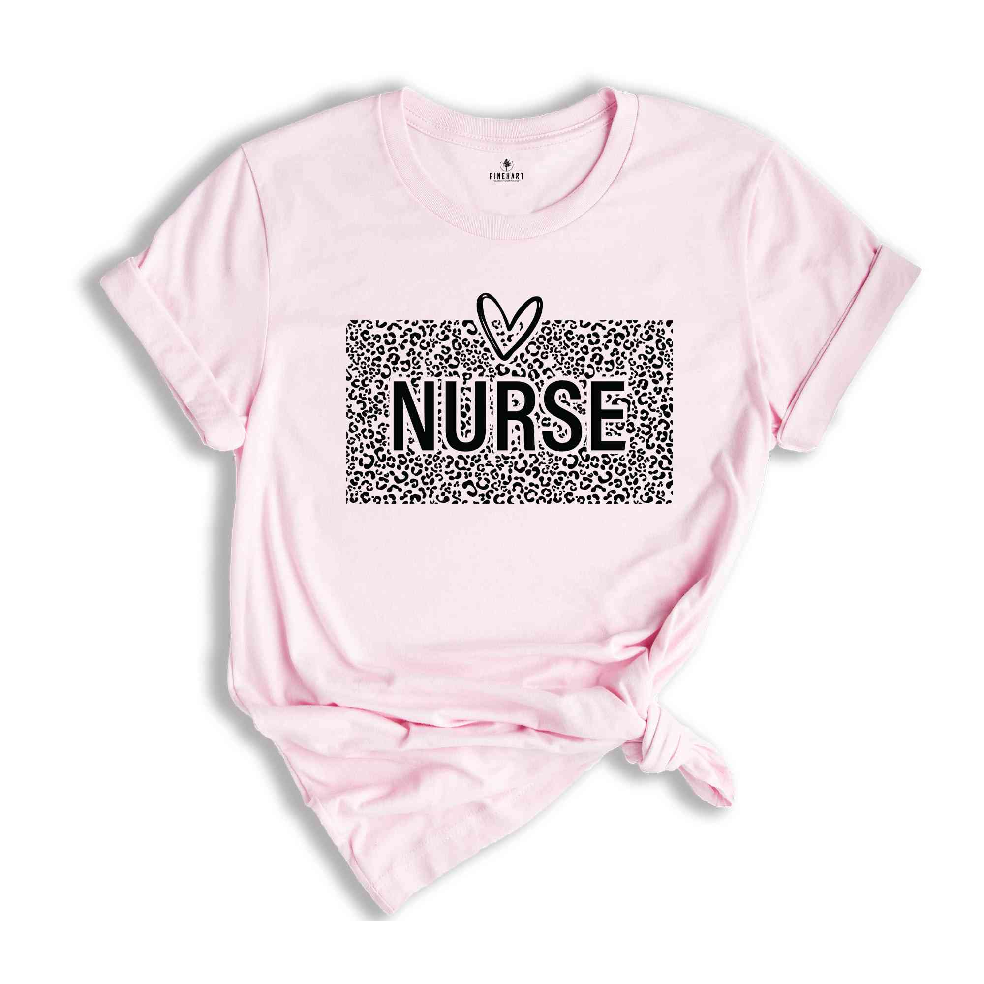 Nurse Shirt, Leopard Nurse Shirt, Nurse Saving Lives Shirt, Nurse Gift, Nurse Life Shirt, Nurse Love Shirt, Heart Nurse Shirt, RN Shirt