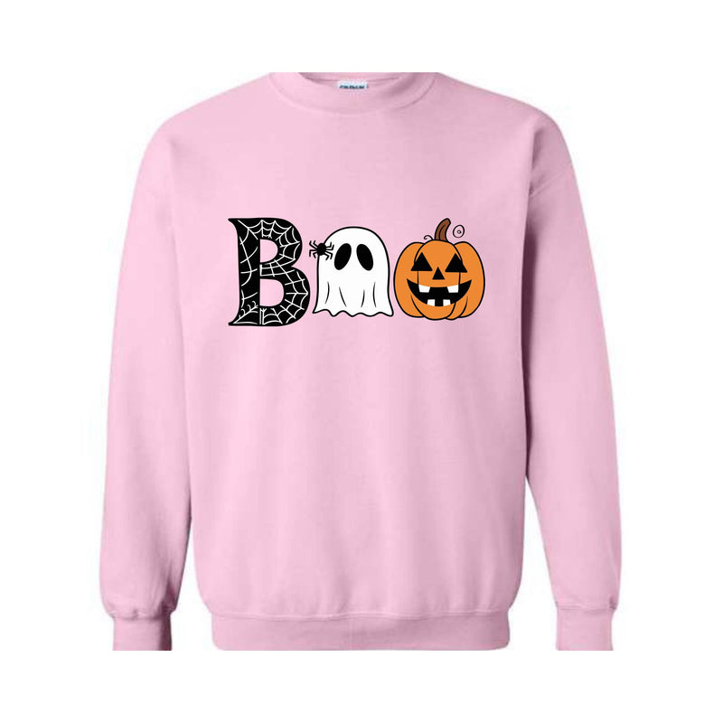 Halloween Boo Sweatshirt, Halloween Ghost Sweatshirt, Halloween Pumpkin Sweat, Pumpkin Sweatshirt