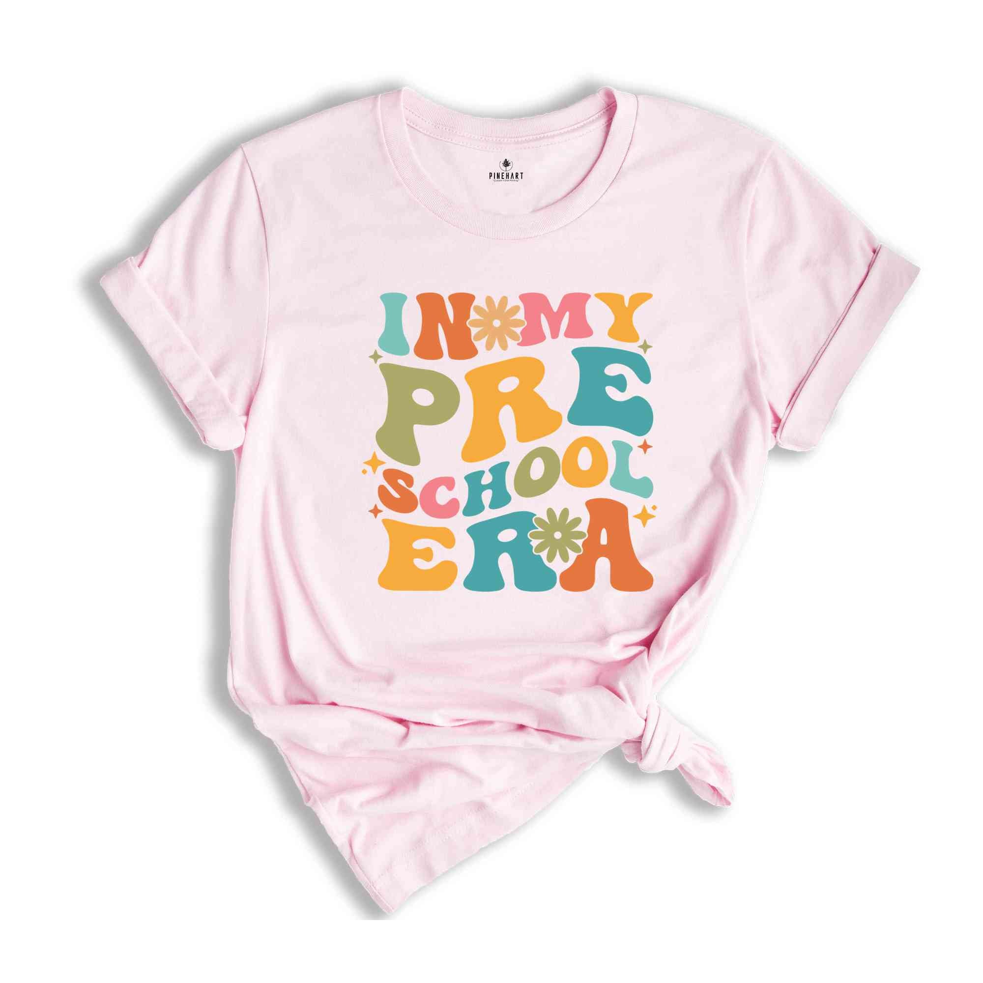 In My Preschool Era T-shirt, Pre-K Teacher Back To School Tee, Preschool Vibes shirt, Teacher Life Shirt, Teacher Gifts