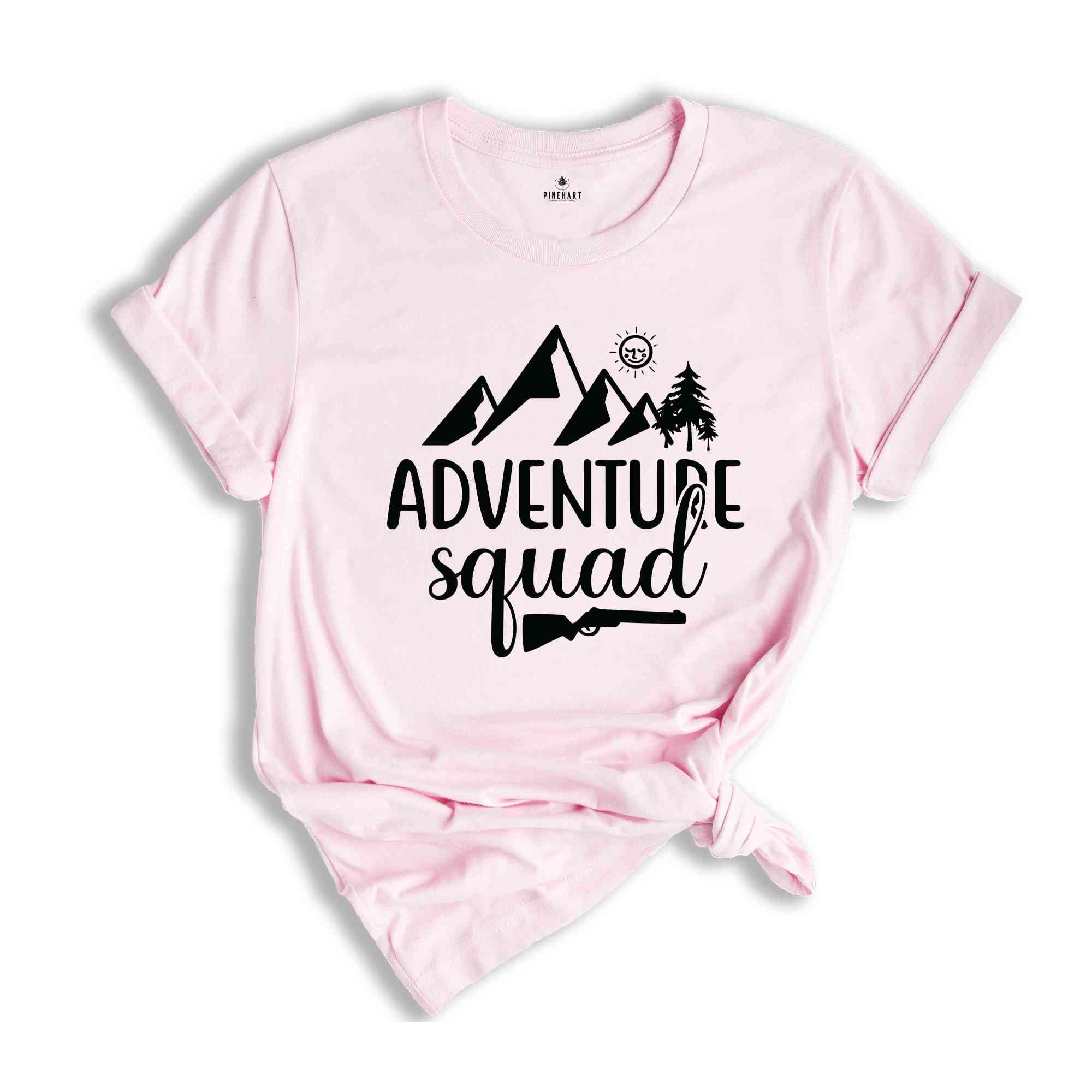 Adventure Squad Shirt, Hiking Matching Shirt, Outdoor Shirt, Hiking Shirt, Adventure Shirts, Camping Shirt