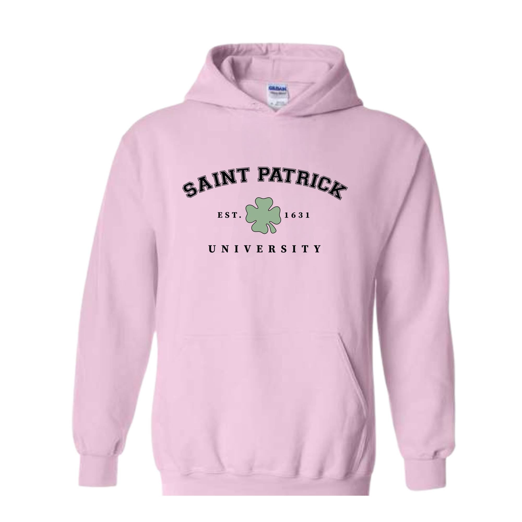 Saint Patrick University Sweatshirt, St. Patrick's Day Carnival, Saint Patrick's Sweatshirt, St Patrick's Holiday