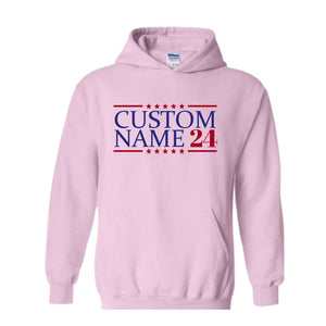 Custom Election 2024 Sweatshirt, Custom USA Election Day Hoodie, Custom President Sweatshirt, Custom Political Sweatshirt, Custom Elec