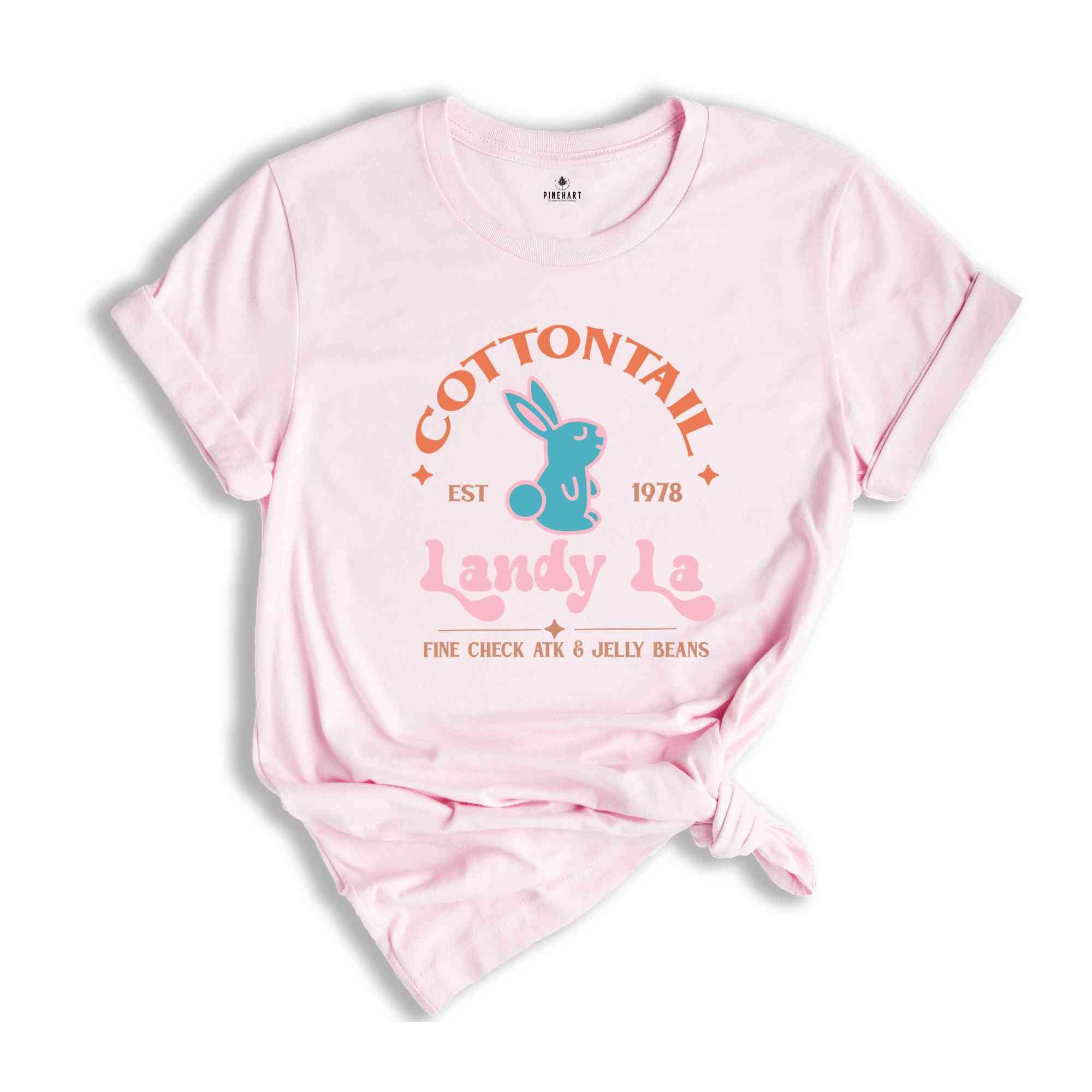 Cottontail Landy La Shirt, Jelly Beans Shirt, Funny Easter Shirt, Easter Bunny Shirt, Cotton Tail Shirt