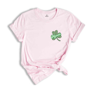 St. Patricks Day Mama Shirt, Shamrock Shirt, St.Paddys Day Shirt, Irish T-Shirt, Lucky Mama Shirt, St. Patricks Day Gift