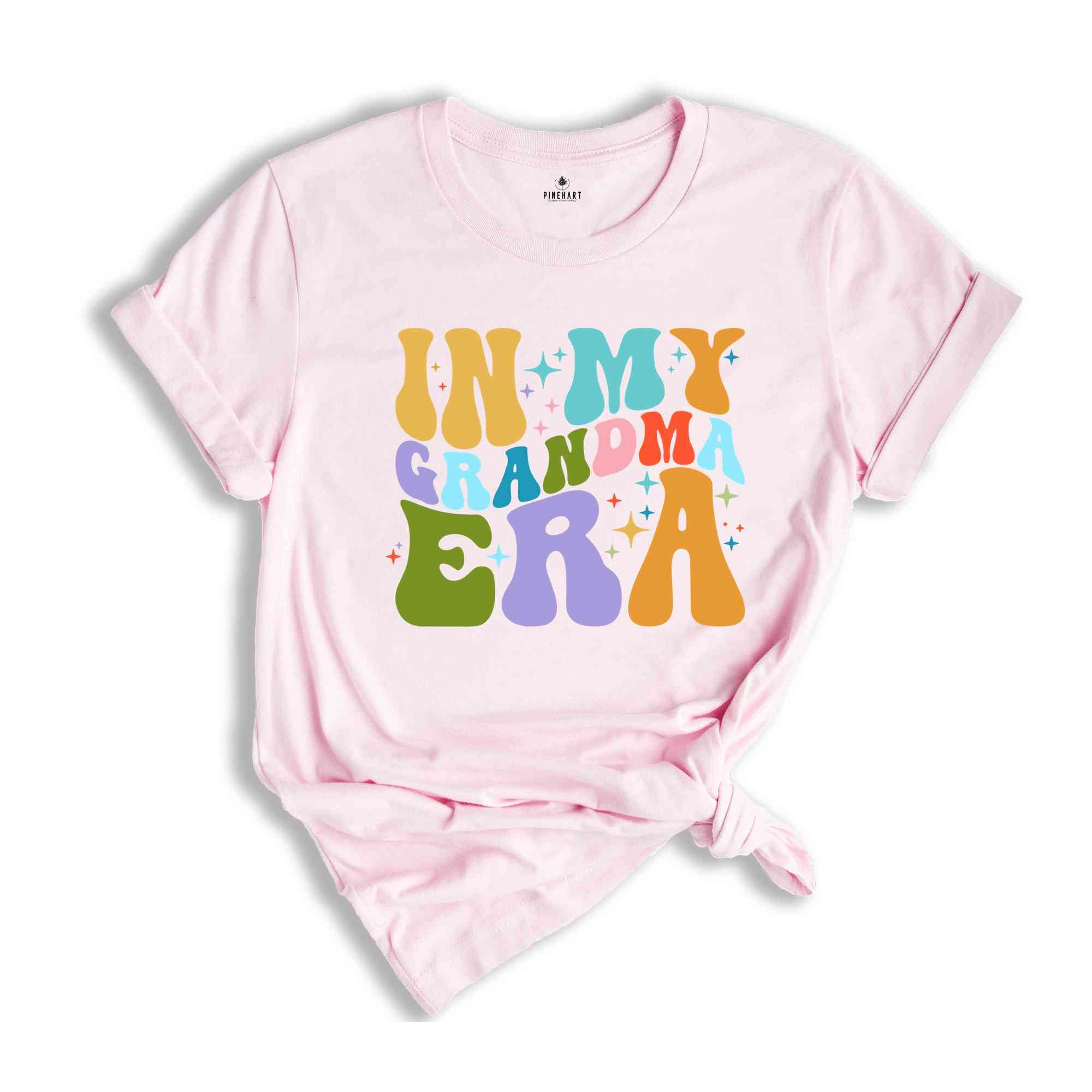 In My Grandma Era Shirt, Grandma Shirt, Gift For Grandma, Grandparents Shirt, Grandmother Birthday Shirt, Trendy Shirt, Grandmother Shirt