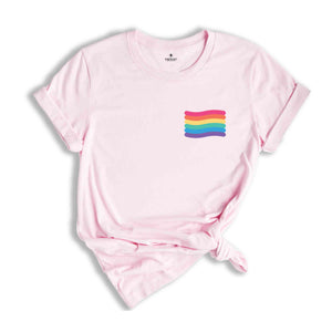 Pride Flag Shirt, LGBT Flag Shirt, LGBT Shirt, Bisexual Shirt, Lesbian Shirt, Rainbow Flag Shirt, Queen Shirt, Gay Pride Shirt