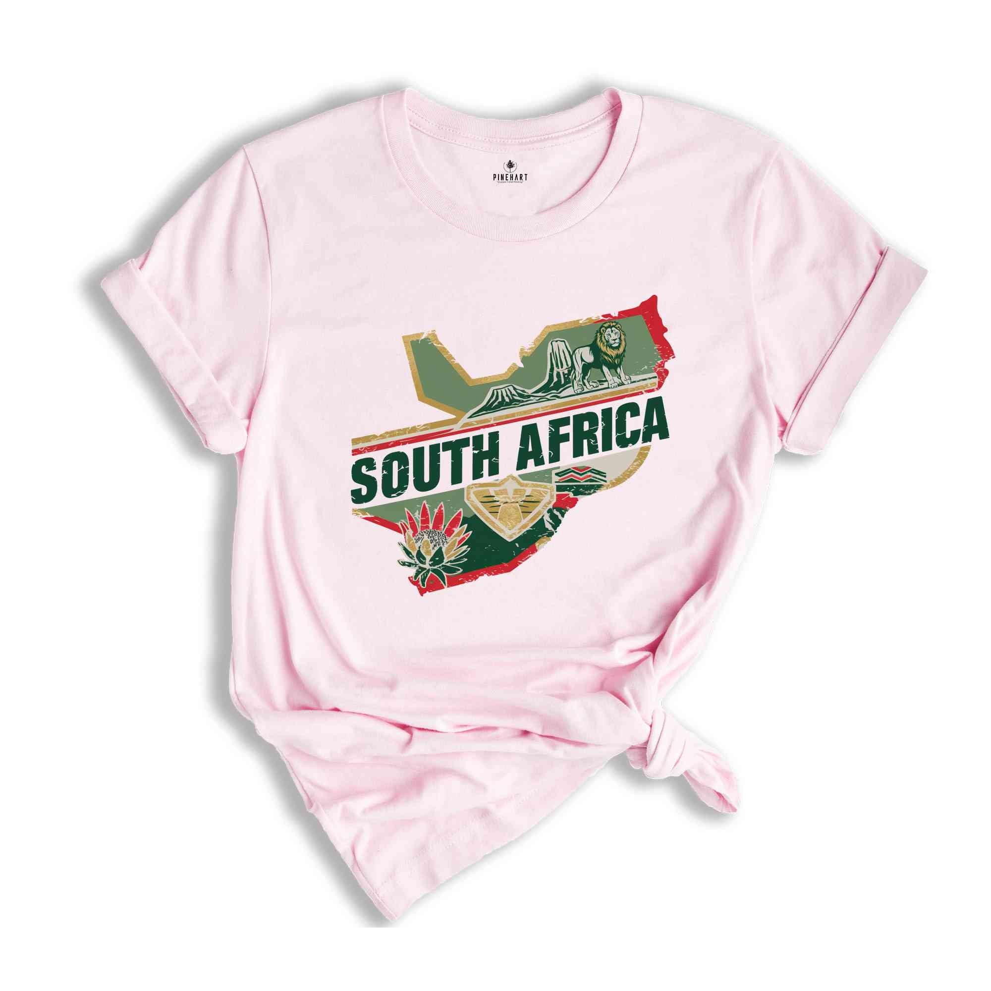 Retro South Africa Shirt, South Africa Travel Shirt, Country Travel Shirt, Shirt For Traveler, Travel Lover Gift, Travel Tee, Trip Shirt