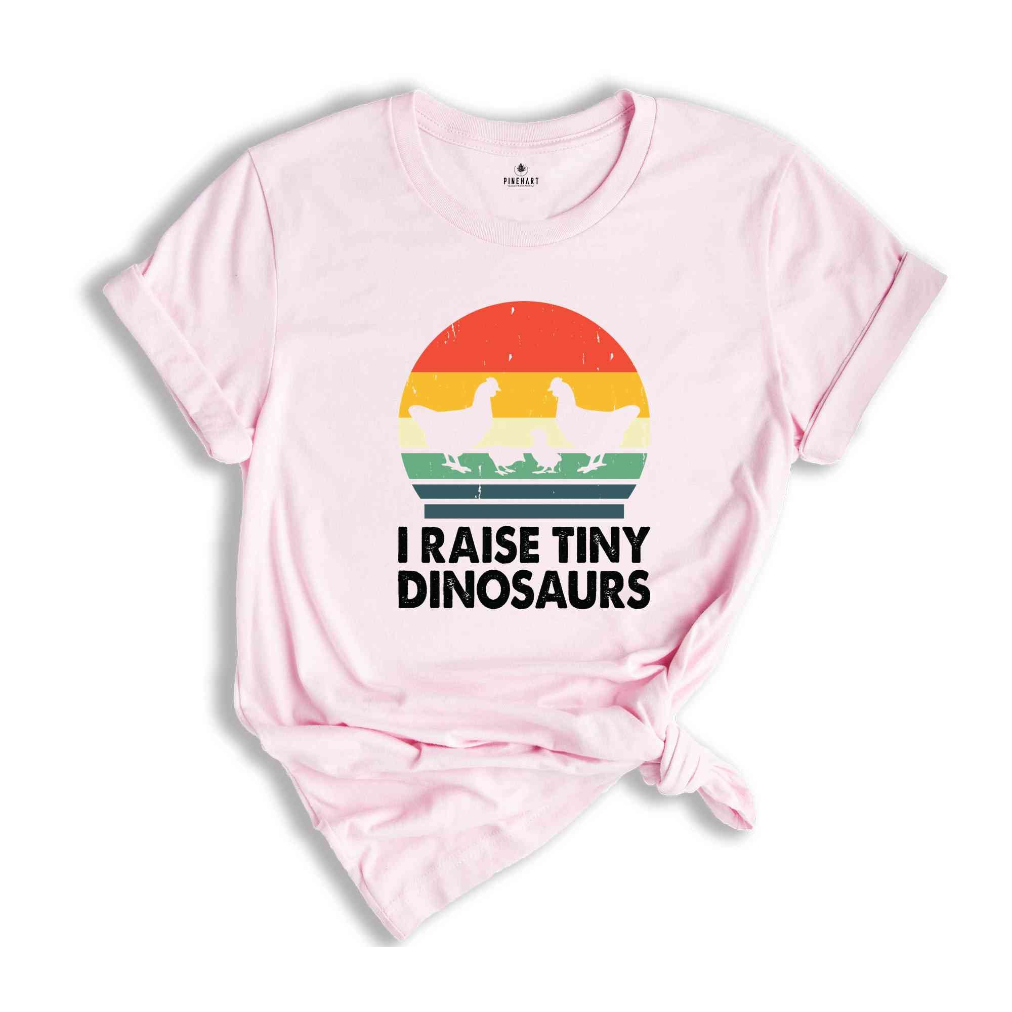 I Raise Tiny Dinosaurs Shirt, Farm Life Shirt, Chicken Owner Gift, Chicken Farmer Shirt, Chicken Dino Shirt, Funny Chicken Shirt