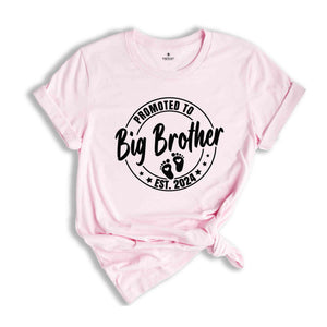 Baby Announcement Shirt, Big Brother Shirt, New Brother Gift, Gift For Brother, Pregnancy Reveal, New Baby T Shirts, Brother To Be