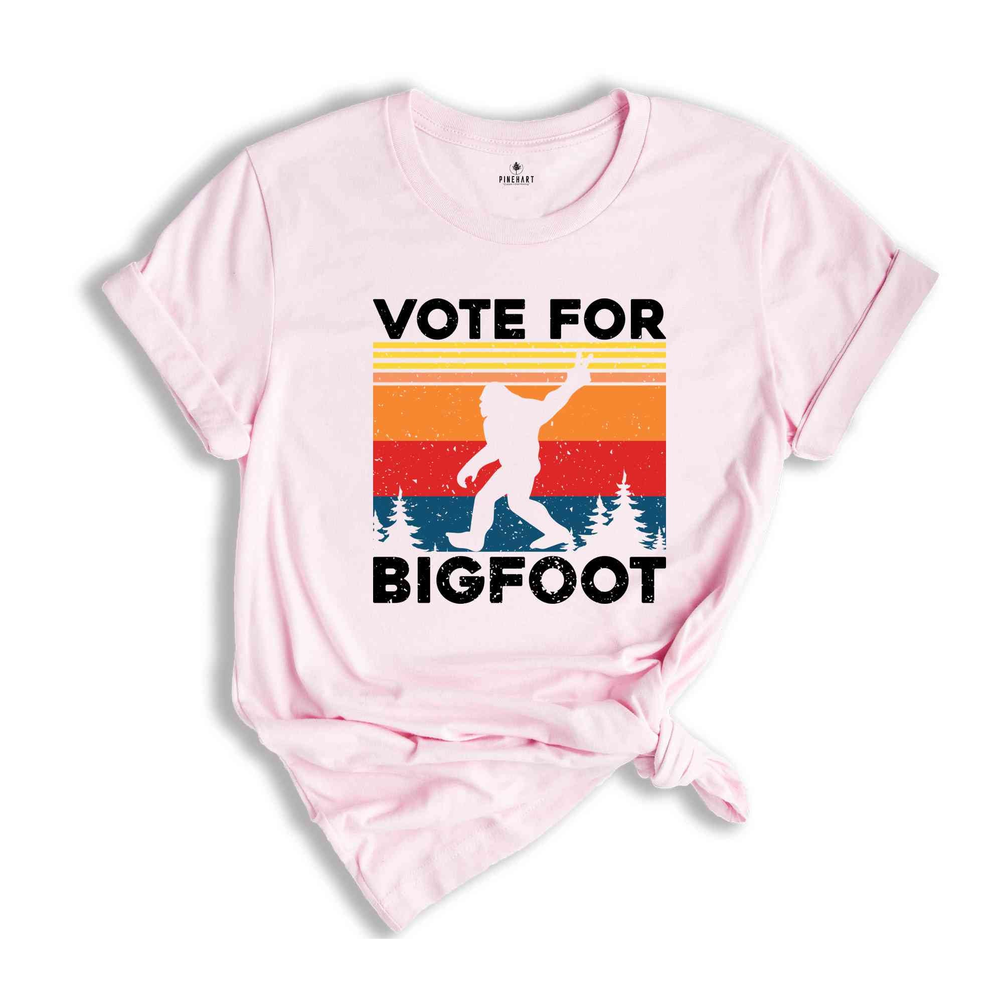 Vote For Bigfoot Shirt, Funny Election Shirt, 2024 Election Shirt, Election 2024 Shirt, Bigfoot Shirt, America Shirt, Republican Shirt