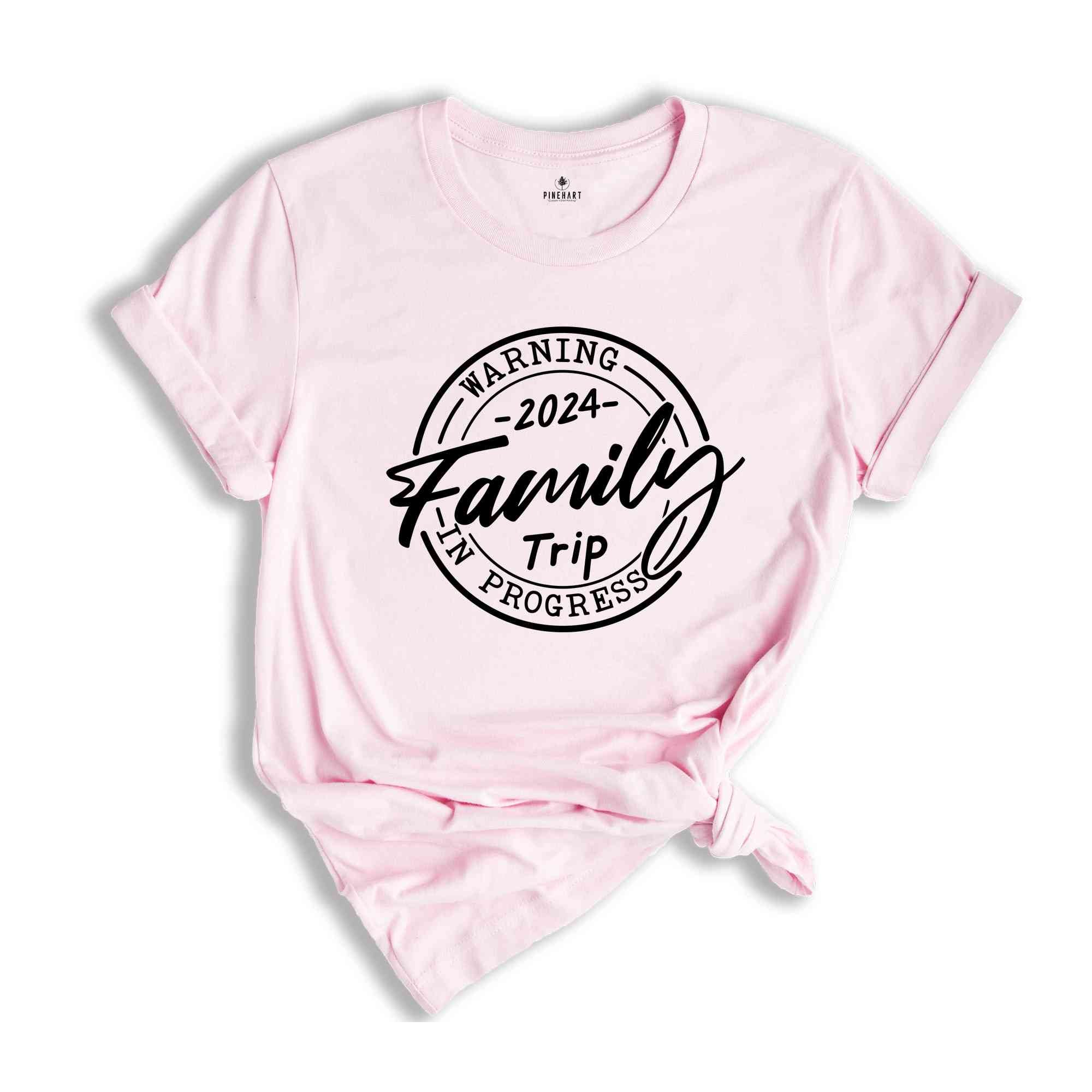 Warning Family Trip In Progress Shirt, Family Trip Shirt, Vacation Shirt, Warning Family Trip, Family Matching Tee