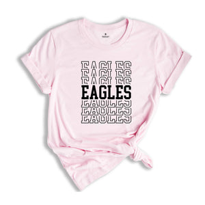 Team Mascot Shirt, Eagles Team Shirt, Eagles Football Shirt, Eagles Fan Shirt, Eagles School Shirt, Eagles School Spirit, Eagle Mascot Shirt