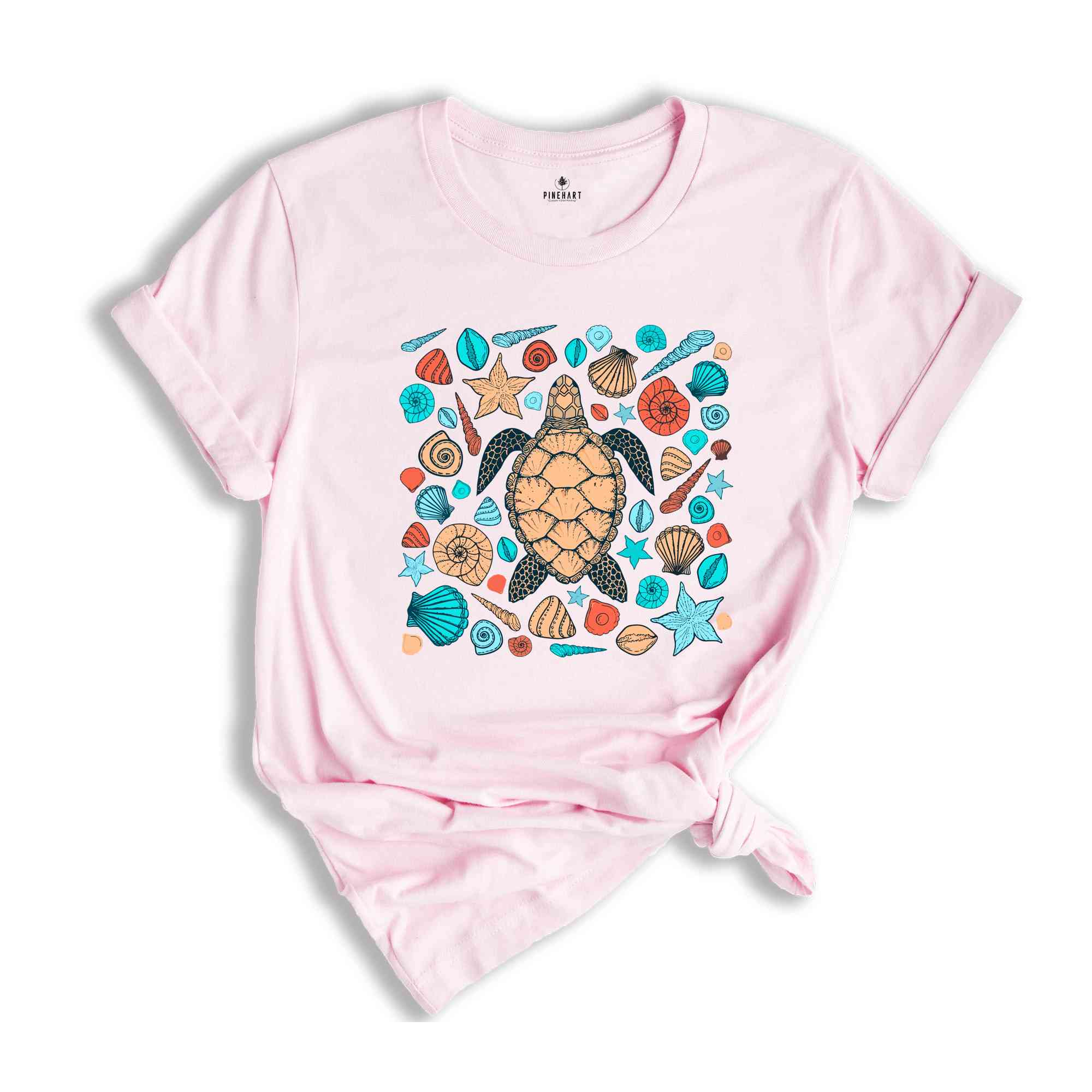 Turtle Shirt, Retro Sea Turtle, Beach Lover Shirt, Colorful Turtle Shirt, Save the Sea Turtles Shirt, Turtle Lover Shirt