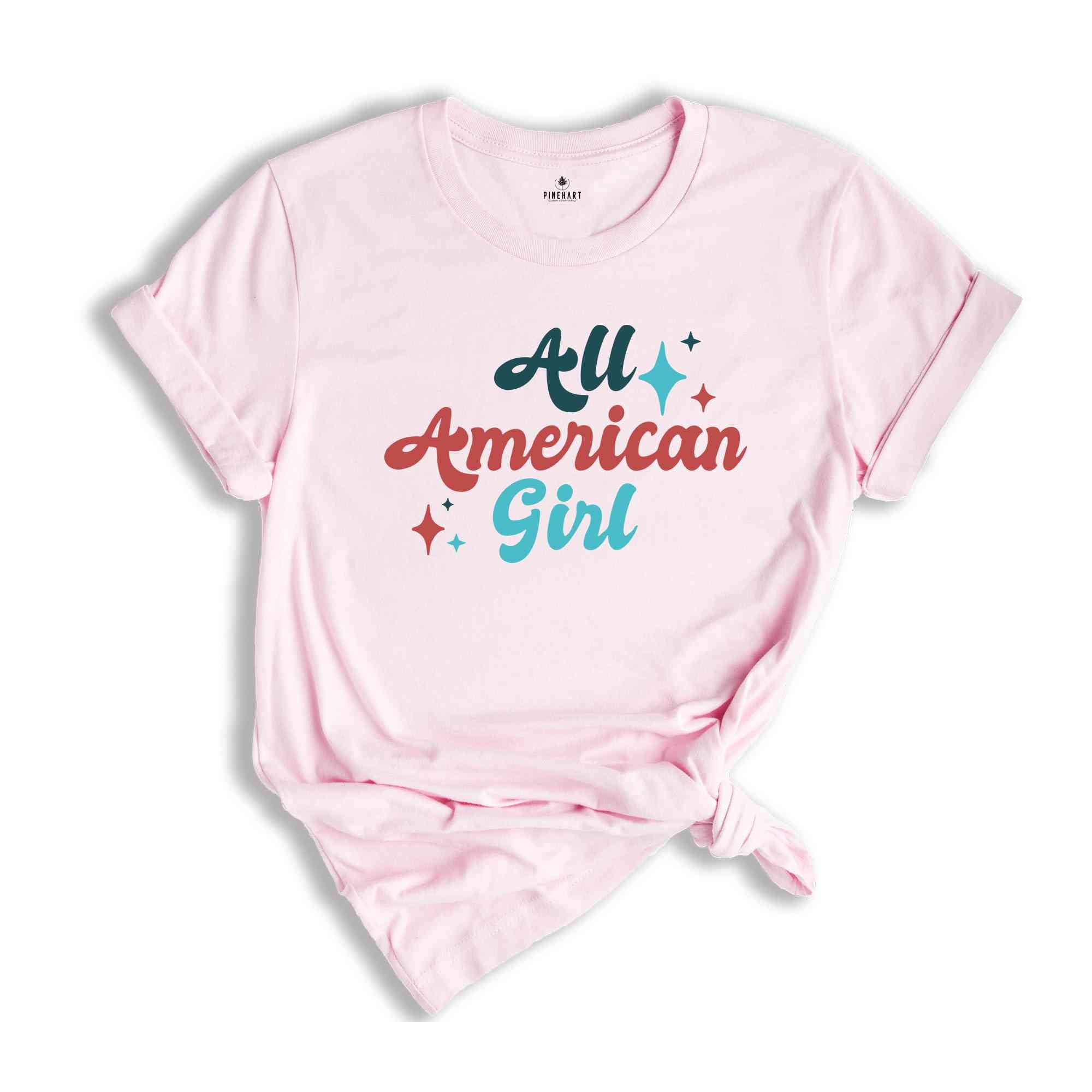 All American Mama Shirts, Fourth Of July Matching Shirts, Mommy And Me Independence Day Tee, All American Boy Shirt, All American Girl Tee