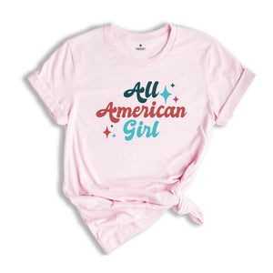 All American Mama Shirts, Fourth Of July Matching Shirts, Mommy And Me Independence Day Tee, All American Boy Shirt, All American Girl Tee