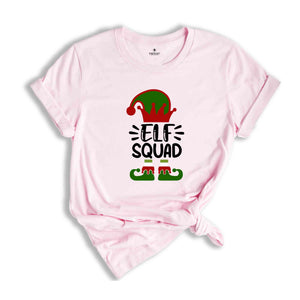 Elf Squad, Christmas Elf Shirt, Christmas Elf, Funny Christmas T-Shirt, Christmas Elf Squad Shirt