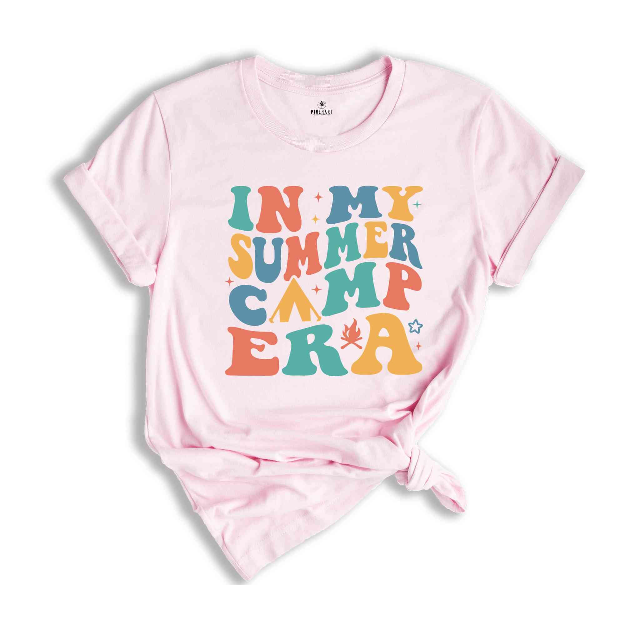 In My Summer Camp Era Shirt, Summer Camp Shirt, Summer Beach Shirt, Summer Camp Shirt, Summer Vacation Shirt, Sunshine Shirt, Camping Shirt