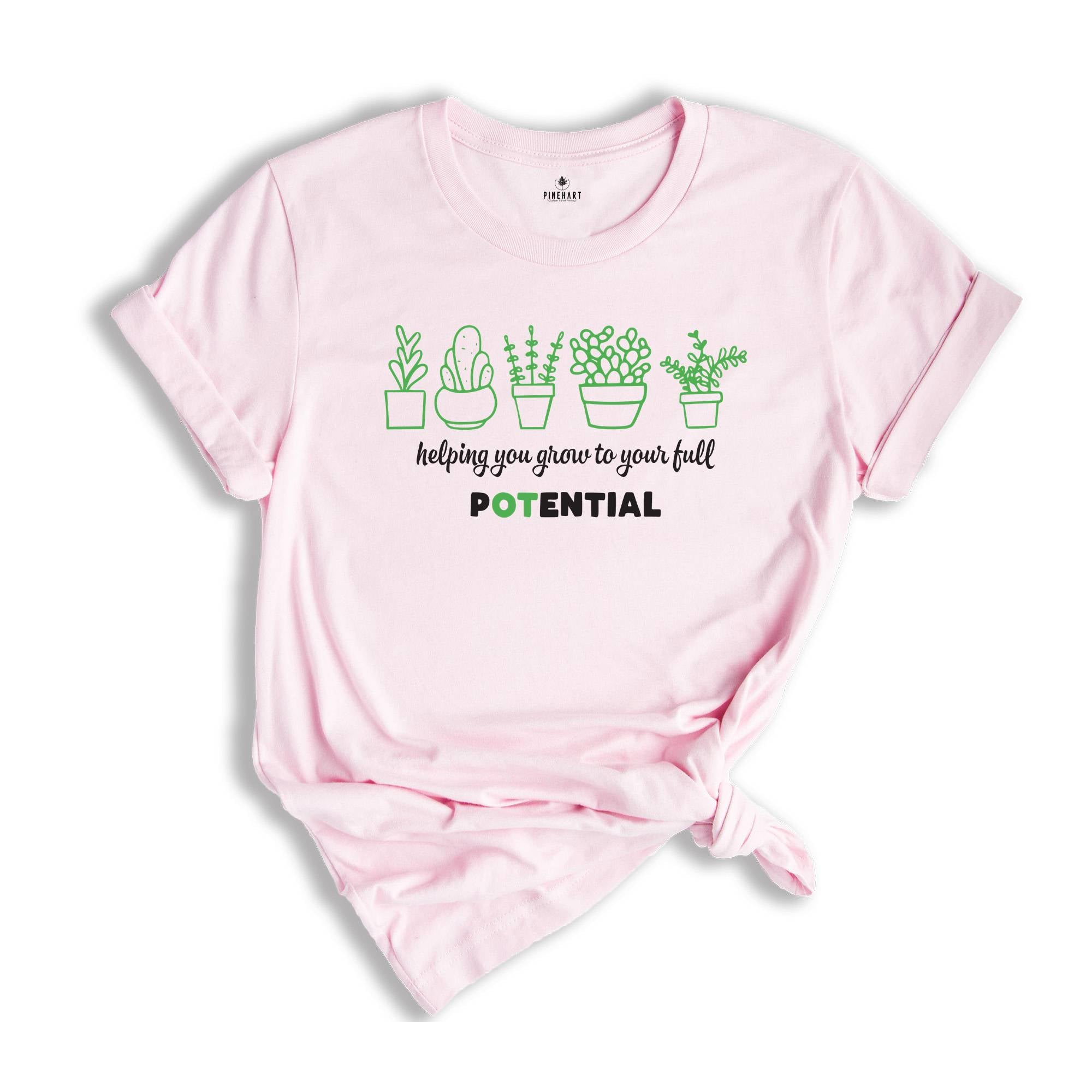 Occupational Therapy Tshirt, Grow to Your Full Potential Occupational Therapy, Occupational Therapist Shirt, Therapist Tee, Therapist Shirt