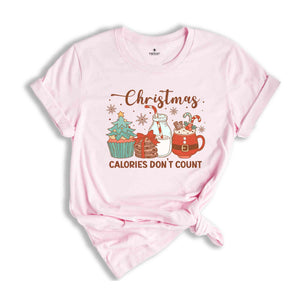 Christmas Calories Don't Count Shirt, Christmas Shirts, Christmas Gifts, Christmas Family Shirt, Christmas Coffee Shirt