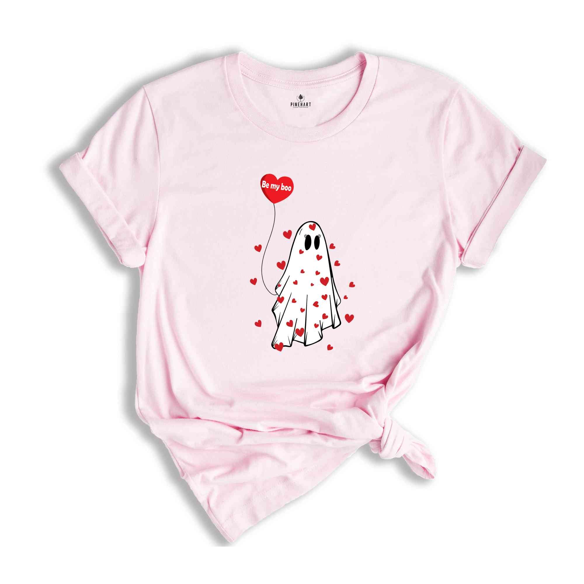 Valentine's Day Ghost Shirt, Valentine Day Shirt, Be My Boo T-shirt, Ghost Shirt, Valentine Day Gift