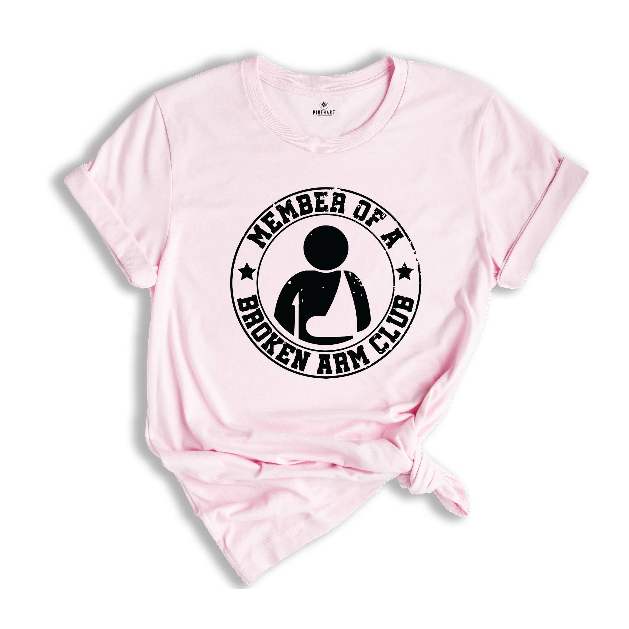 Member of a Broken Arm Kid's Club Shirt, Broken Arm Gifts, Funny Broken Arm Shirt, Broken Arm Kids, Funny Injury Tee