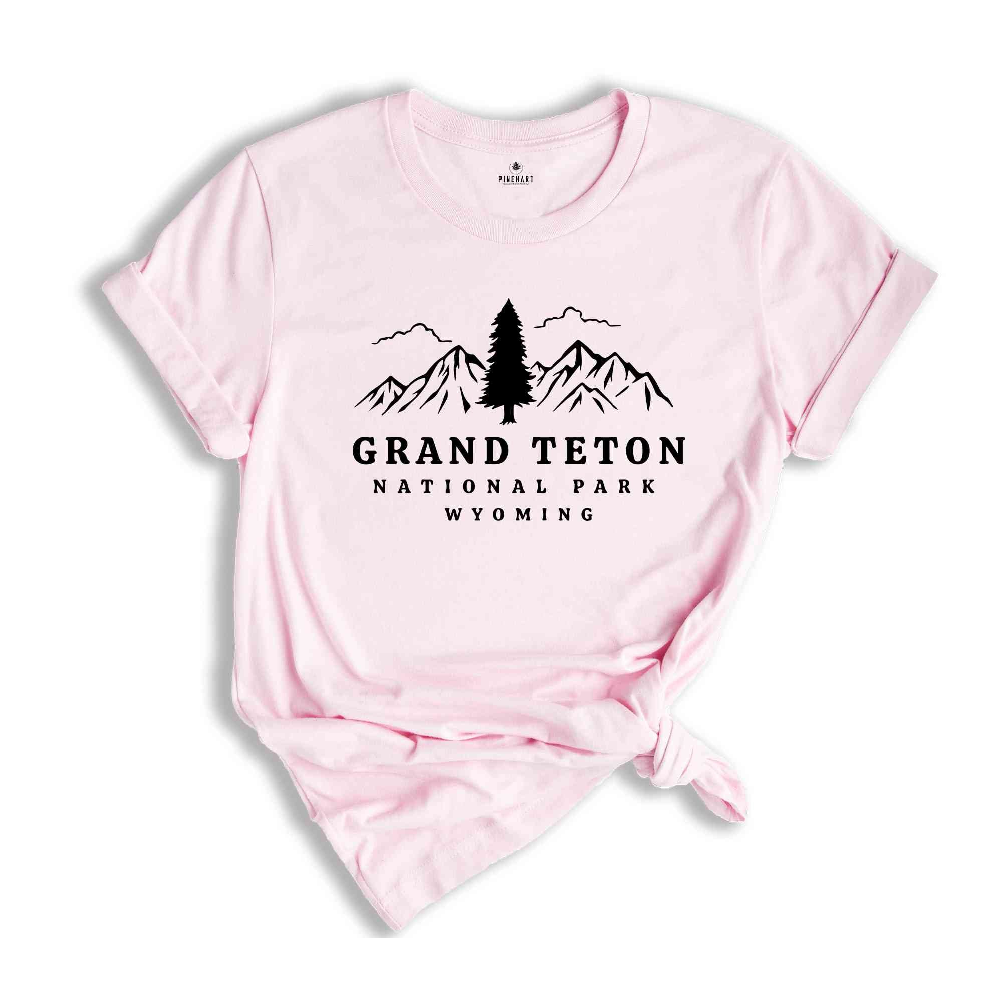 Grand Teton National Park Shirt, Nature Lover Shirt, National Park Shirt, Wyoming Shirt, Mountain Shirt, Adventurer Shirt, Travel Lover Tee