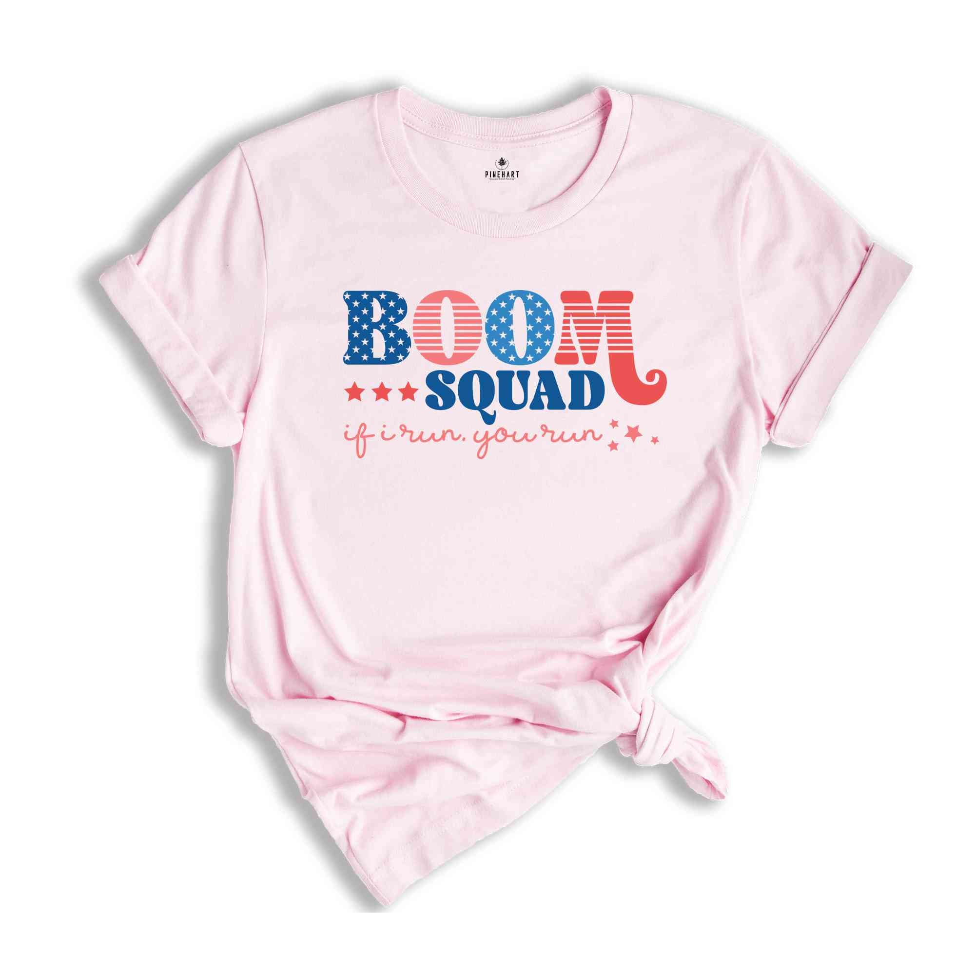 Boom Squad Shirt, 4th Of July Shirt, USA Shirt, Red White And Blue, Fourth Of July, Patriotic Shirt, Independence Day Shirt