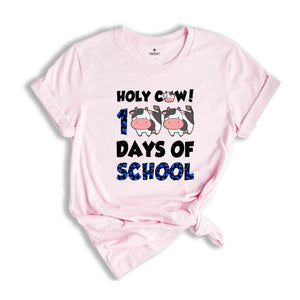 Holy Cow 100 Days Of School Shirt, Back To School Shirt, Gift for Teacher, Kids School Shirt, Student T-Shirt