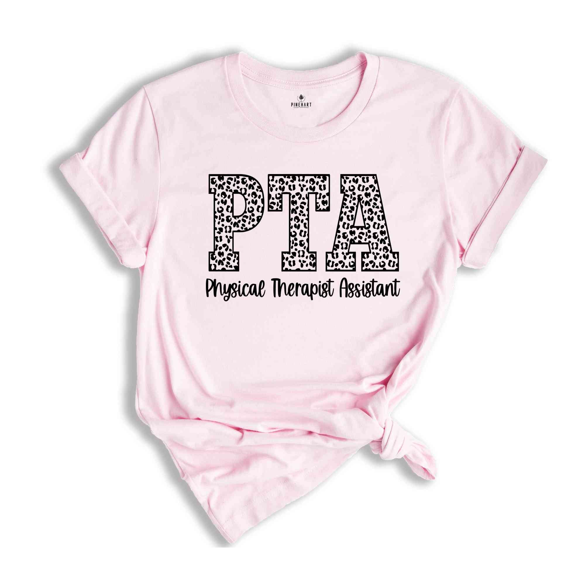 Physical Therapist Assistant Tee, Therapist Student Shirt, Pocket PTA Shirt, Physiotherapy Shirt, Physical Therapist Tee