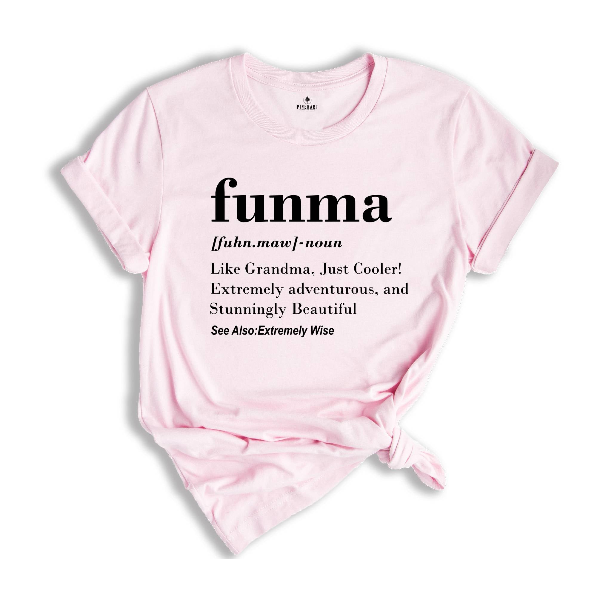 Funma Shirt, Funny Grandma Shirt, Gift For Grandma, Grandma Shirt, Grandma Gift, Mothers Day Gift, Pregnancy Announcement Grandparents