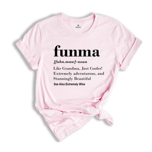 Funma Shirt, Funny Grandma Shirt, Gift For Grandma, Grandma Shirt, Grandma Gift, Mothers Day Gift, Pregnancy Announcement Grandparents