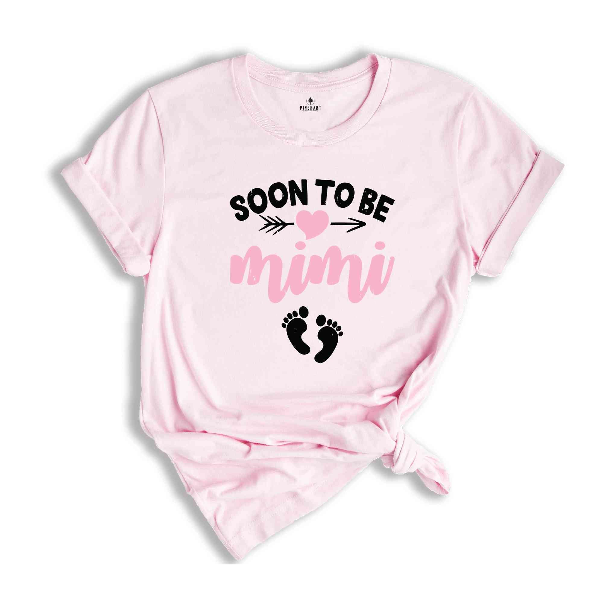 Soon To Be Mimi T-Shirt, Grandma T-Shirt, Grandma To Be Shirt, New Grandma Shirt, Baby Announcement, Grandma Gifts