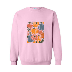 Boho Fall Autumn Sweatshirt, Fall Sweatshirt, Women's Fall Sweater, Fall Crewneck, Pumpkin Sweatshirt, Cozy Season Sweatshit, Cute Fall Gift