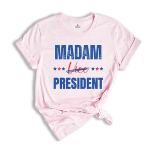 Madam Vice President Shirt, Kamala Harris Support Shirt, Madam President Shirt, Democrat Shirt, Kamala Harris 2024, Political Shirt