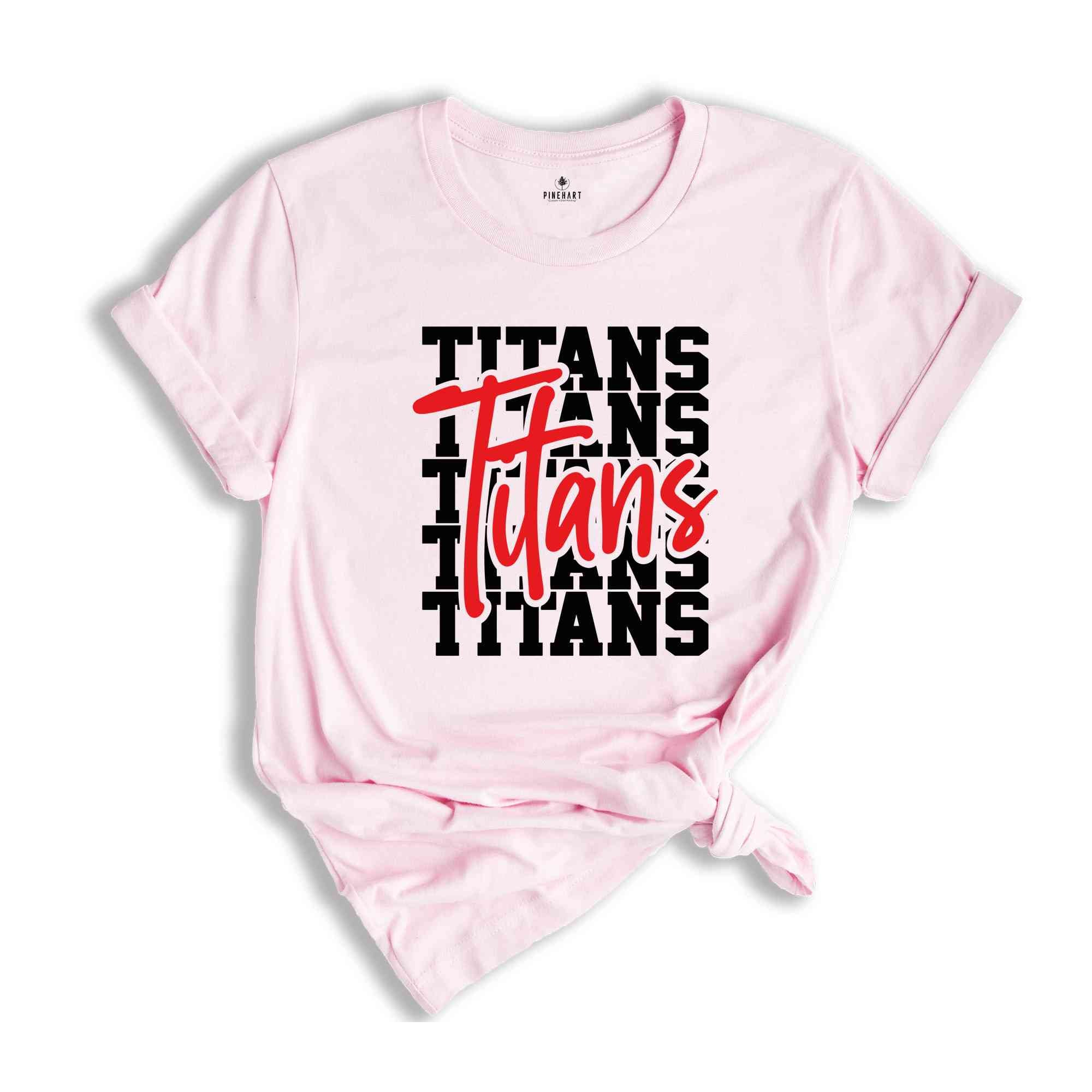 Team Mascot Shirt, Titans Team Shirt, Titans Team Spirit Shirt, Titans Fan Shirt, Titans School Shirt, Titans School Tee