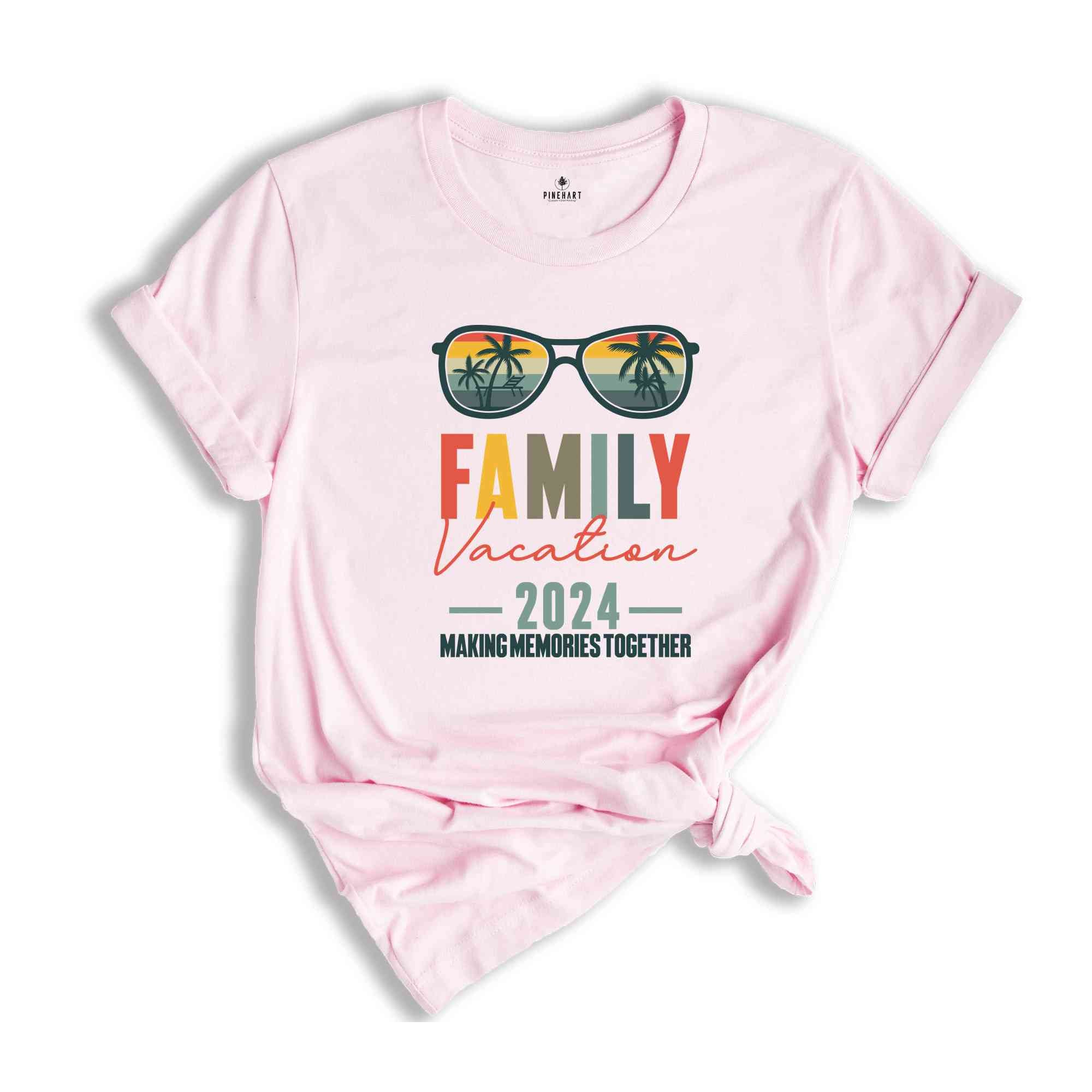 Family Vacation 2024 Making Memories Together Shirt, Family Trip Shirt, Family Beach Trip Shirt, Family Vacation Shirt, Vacation Shirt