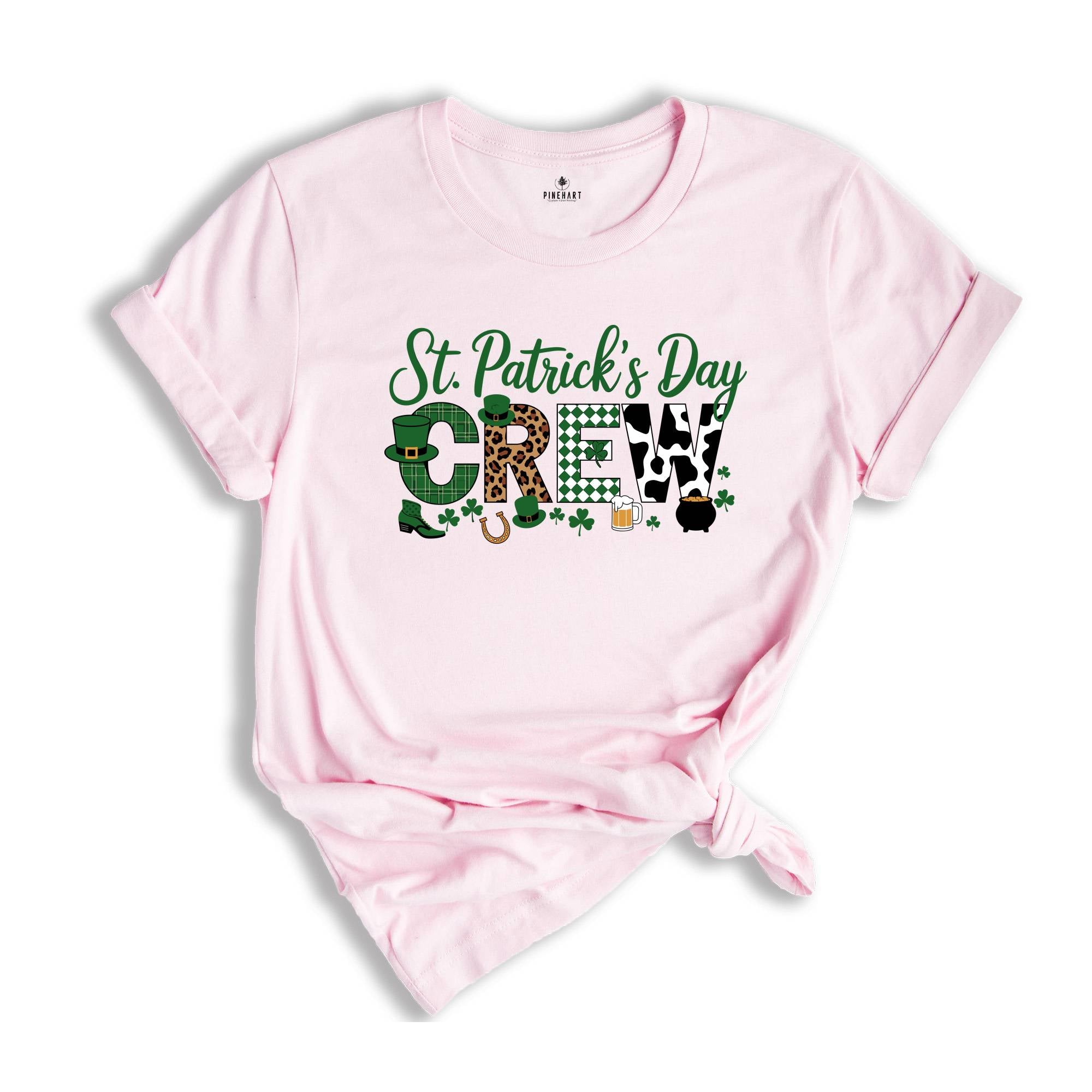 St. Patrick's Day Crew Shirt, Family Matching Shirt, St. Patty's Day Tee, Drinking Shirt, Funny Matching Shirts, St. Patrick Day Gift