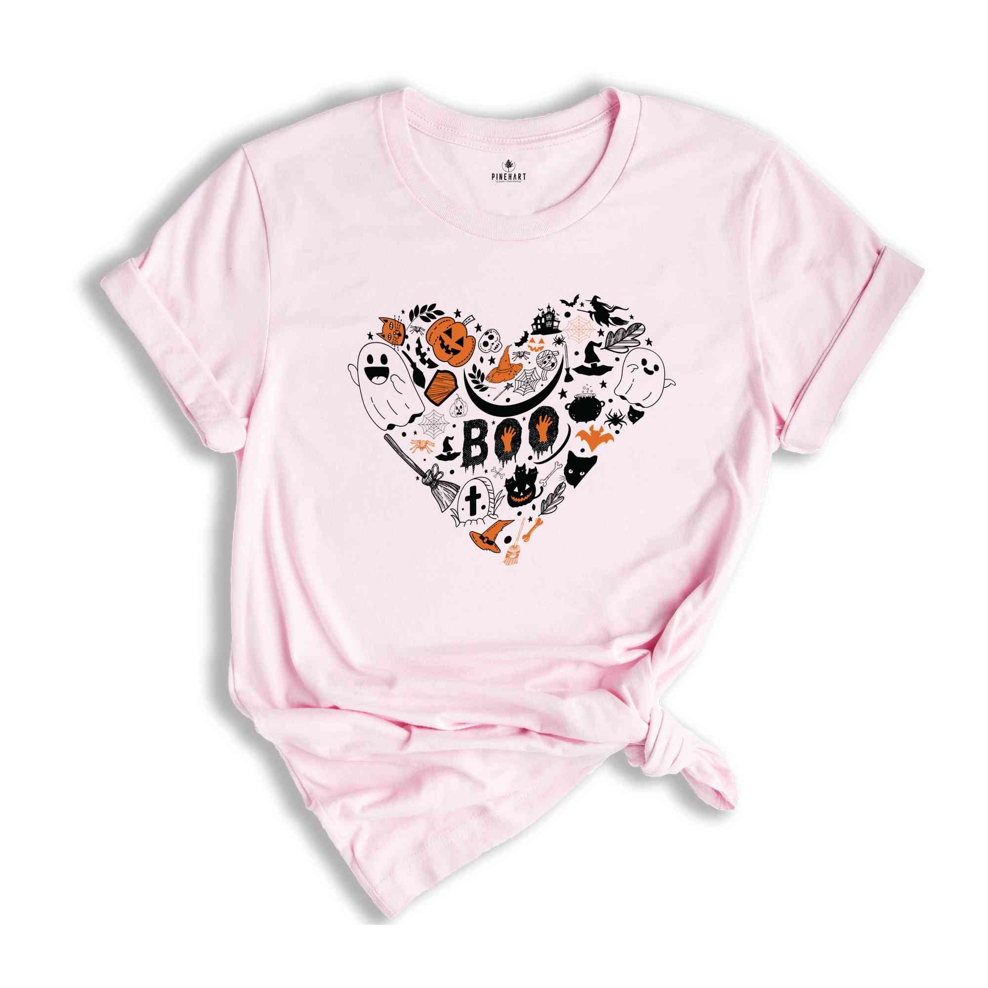 Boo Shirt, Halloween Shirt, Funny Halloween Shirt, Vintage Halloween Shirt, Spooky Shirt, Trick or Treat Shirt, Pumpkin Shirt, Fall Shirt