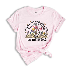 Floral Book Shirt, Book Lover Shirt, Booktrovert Shirt, Librariam Shirt, Book Nerd Shirt, Book Lover Gift, Bookish Shirt, Bookworm Shirt