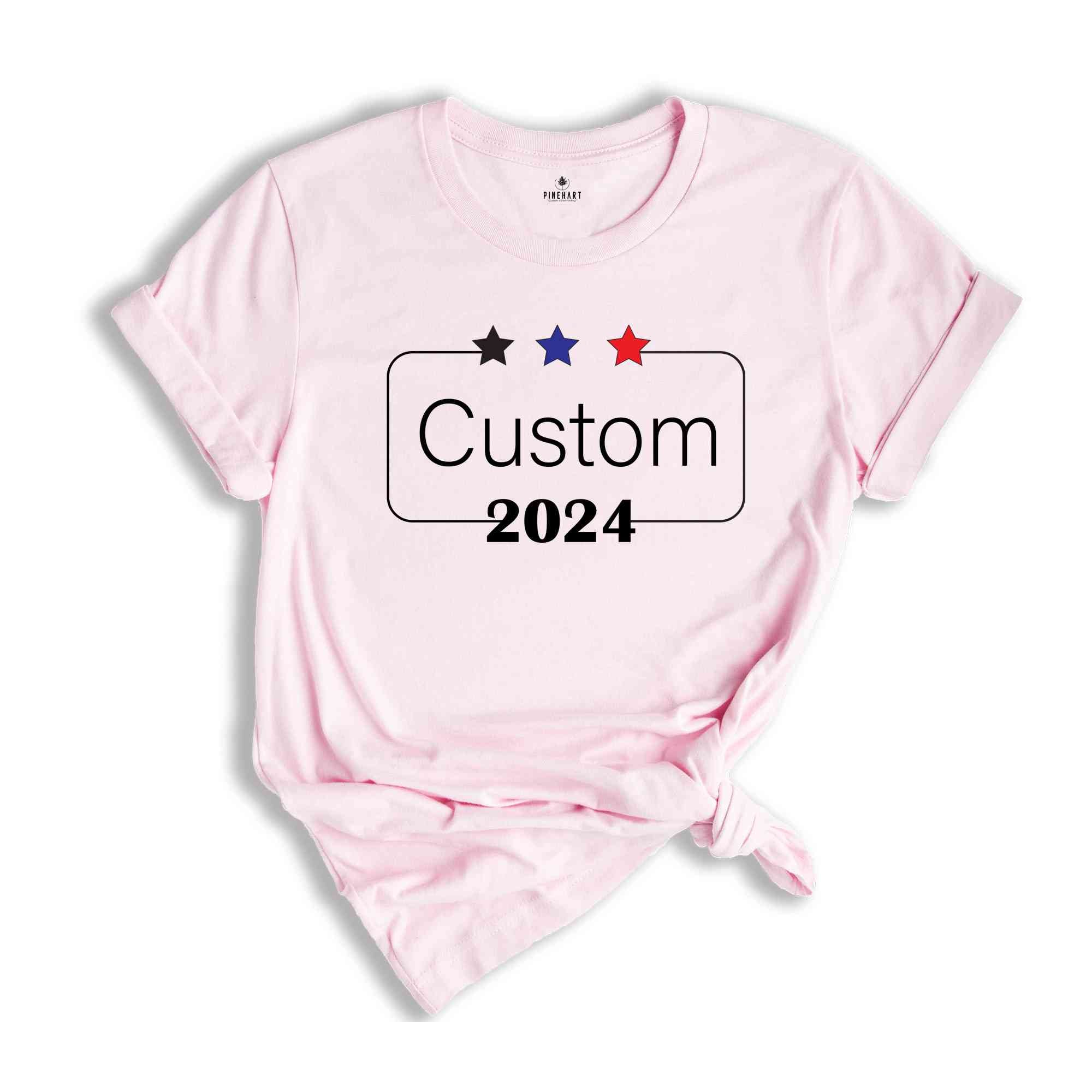 Election Day 2024 shirt , USA 2024 T-shirt , Custom Name Shirt, American Shirt, USA Republican T-shirt , Custom Election Day