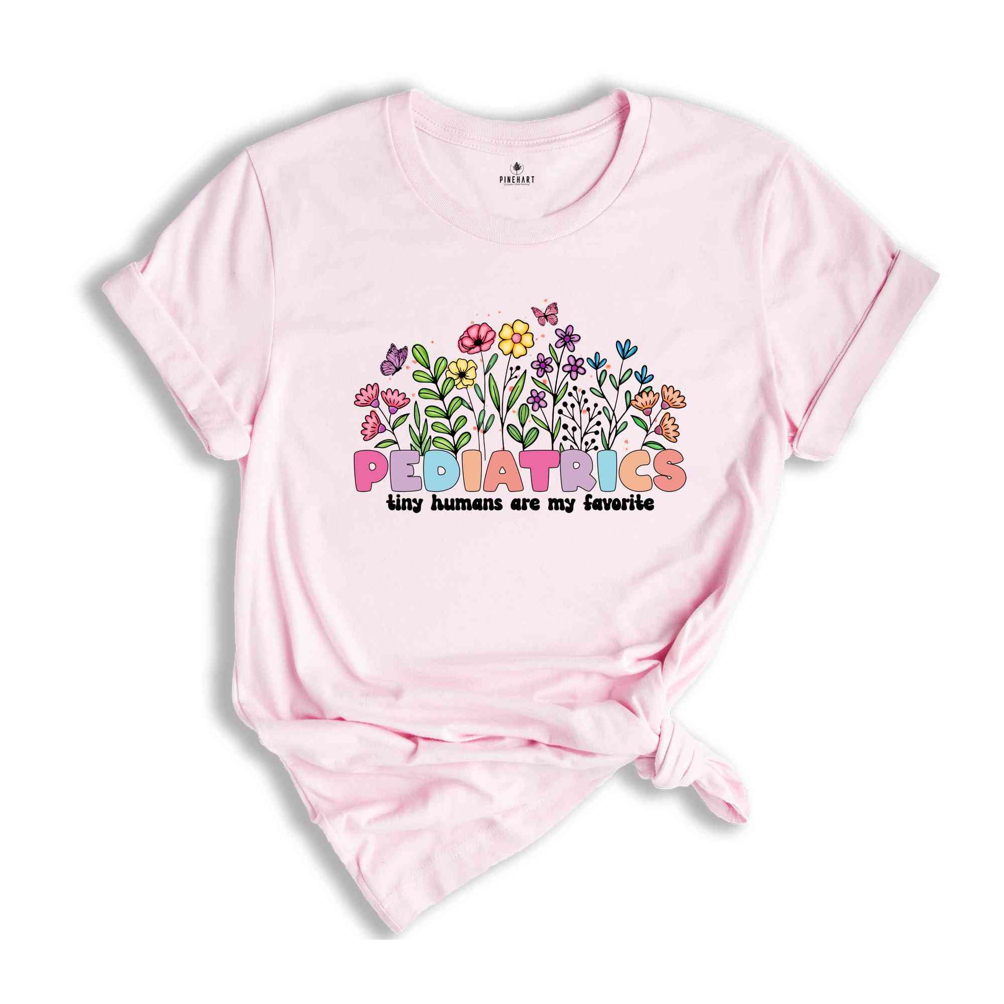 Floral Pediatric Nurse Shirt, Nurse Week Shirt, Peds Shirt, PICU Nurse Shirt, Pediatrics Nurse Shirt